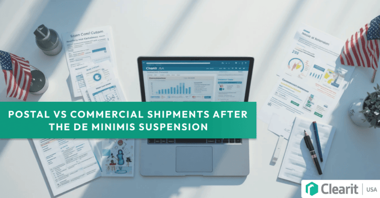 Postal vs Commercial Shipments After the De Minimis Suspension
